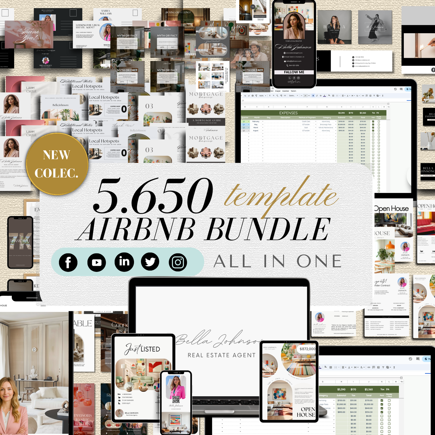 Airbnb Host Welcome Book Template Airbnb template, Editable Airbnb Signs, Cleaning Checklists, Airbnb Printables, VRBO host bundle