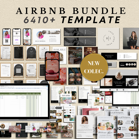 Airbnb Host Welcome Book Template Airbnb template, Editable Airbnb Signs, Cleaning Checklists, Airbnb Printables, VRBO host bundle
